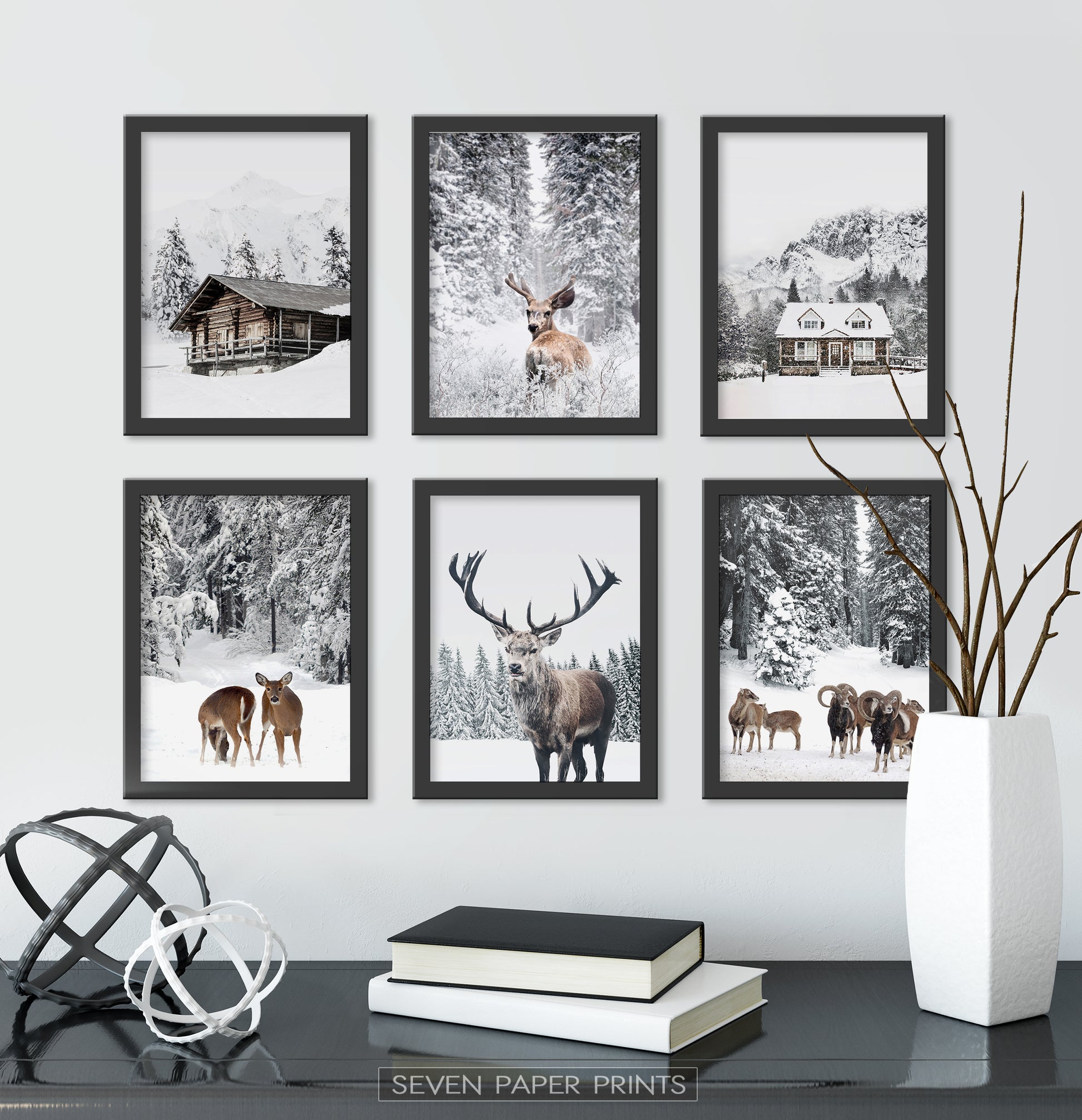 Black-framed in the cabinet