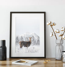 Load image into Gallery viewer, Black-framed on a wooden shelf

