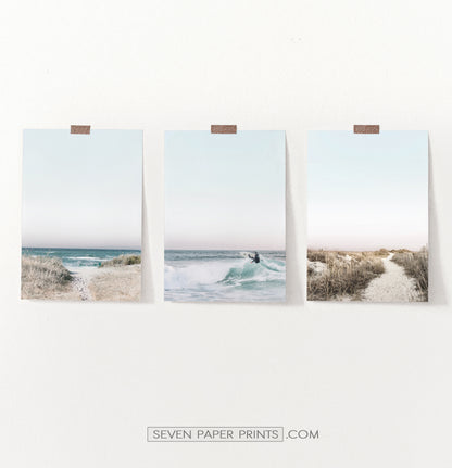 Beach Themed Coastal Print Set by Tanya Shumkina