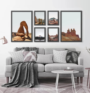Utah Travel Gallery Wall. National Park Arches