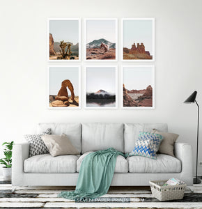 Utah Scenic Drive. Framed Wall Art Set by Tanya Shumkina