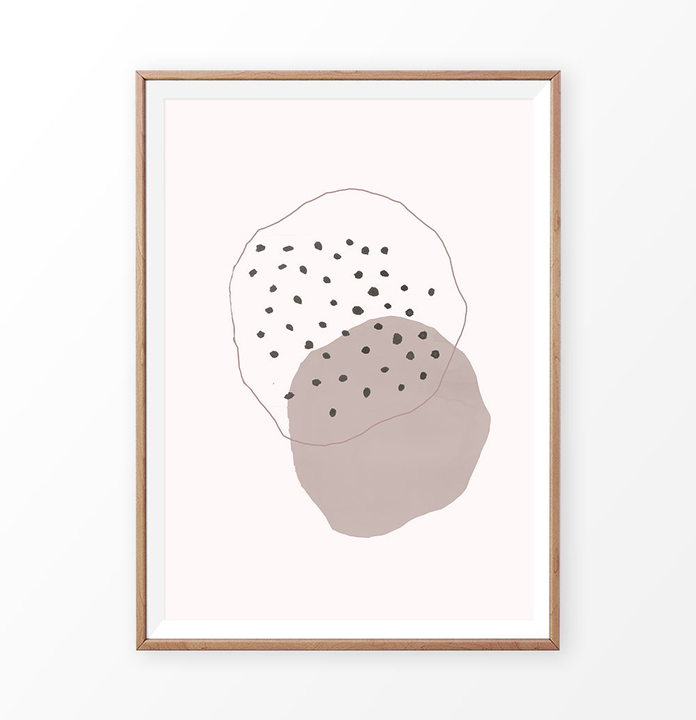 Polka Dot Abstract Art