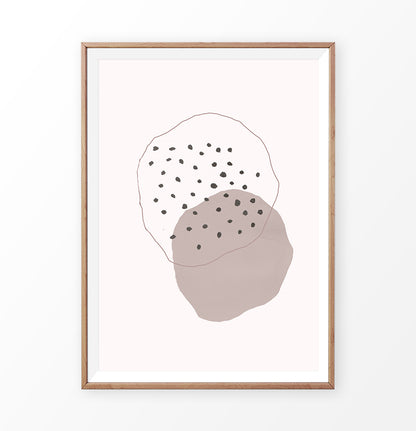 Polka Dot Abstract Art