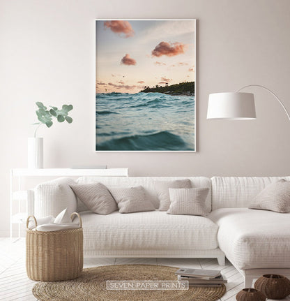 Beach Wall Art Set of 6 Oceanic Prints