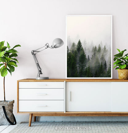Pine Trees Forest Nature 2 Piece Wall Art