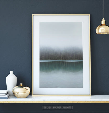 Mountain Lake House Decor Set of 6 Prints