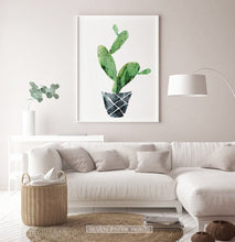 Load image into Gallery viewer, Cactus Wall Art Set of 3 Prints for Nursery
