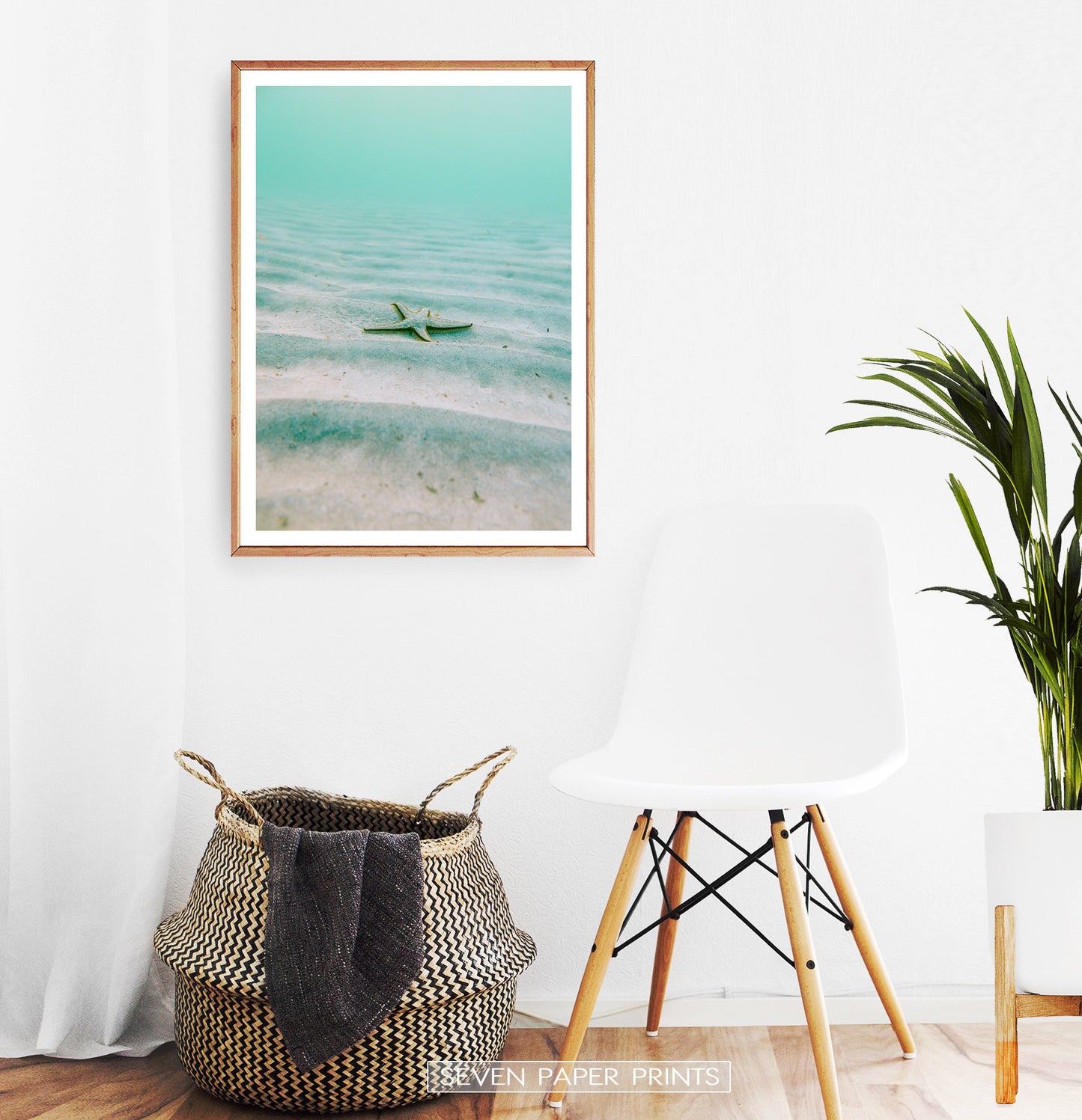 Flamingo Wall Art Beach Photography Set of 6