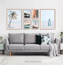 Load image into Gallery viewer, Beach Wall Art Set of 6 Oceanic Prints
