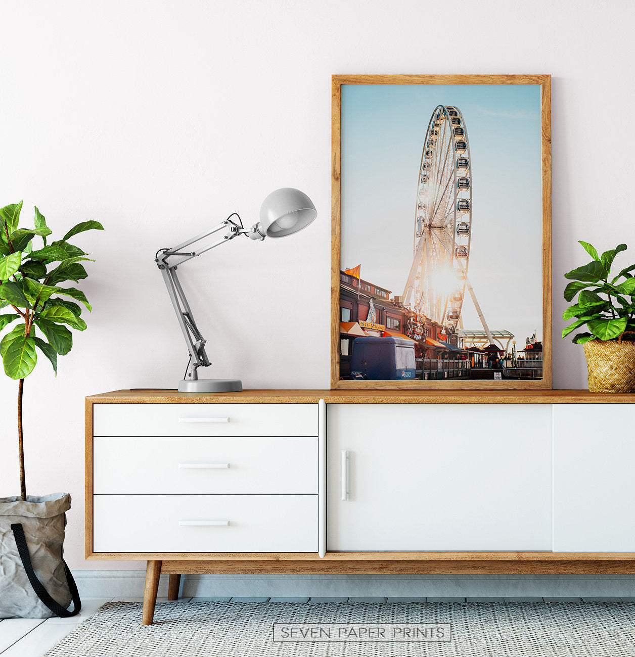 Beach Wall Art Set of 6 Oceanic Prints