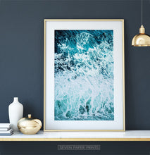Load image into Gallery viewer, Ocean Waves 3 Piece Wall Art with Splashing Coastal Water
