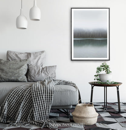Mountain Lake House Decor Set of 6 Prints