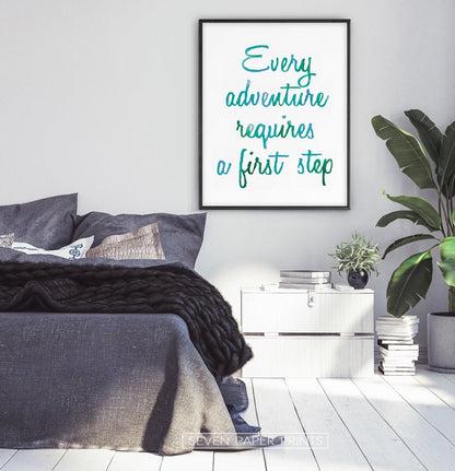 Alice in Wonderland Quotes Three Piece Wall Art