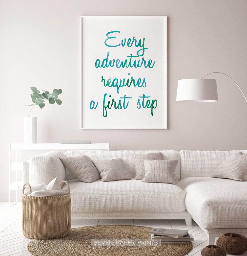 Alice in Wonderland Quotes Three Piece Wall Art