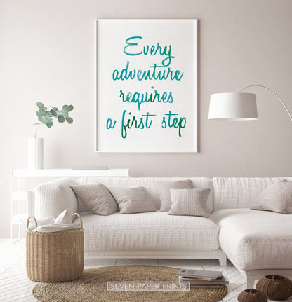 Alice in Wonderland Quotes Three Piece Wall Art