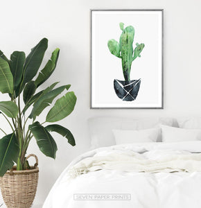 Cactus Wall Art Set of 3 Prints for Nursery