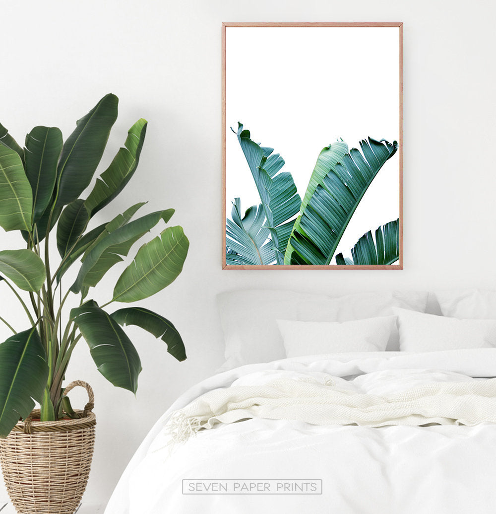 Banana Leaf Botanical Wall Art