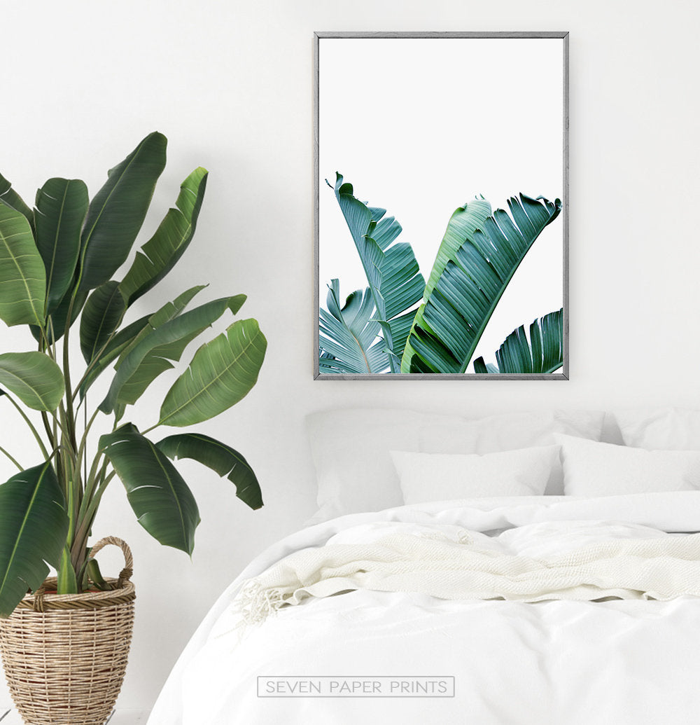 Banana Leaf Botanical Wall Art