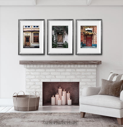Architecture Doorway Set of 3 Digital Prints