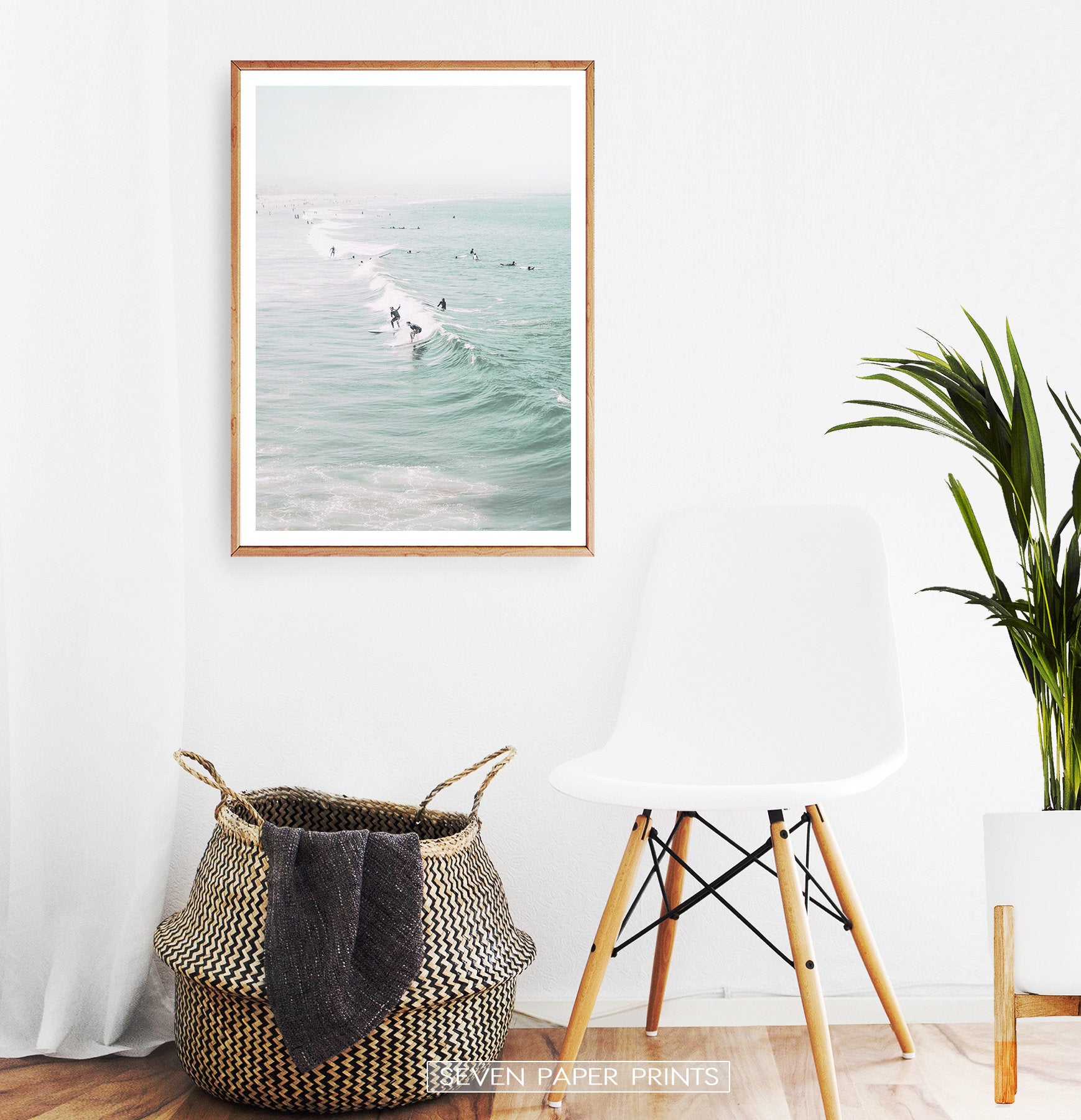 Ocean Surfing Wall Art Ideas