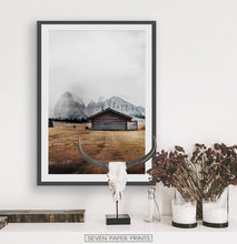 Load image into Gallery viewer, Snowy Mountain Print Wall Art Set of 3 Posters

