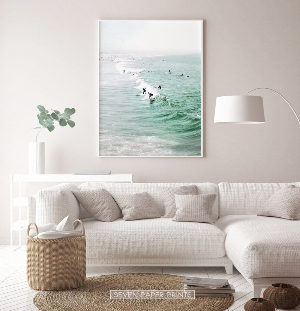 Coastal Wall Art Set of 6 Mailed Prints