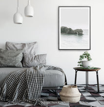 Load image into Gallery viewer, Palm Tree Wall Art Set of 3 Pastel Coastal Prints
