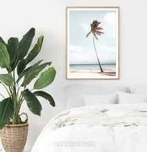 Load image into Gallery viewer, Hawaii Beach Coastal Palm Tree Wall Art
