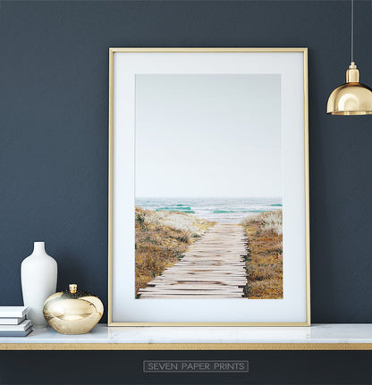 Beach Path Ocean Wall Art
