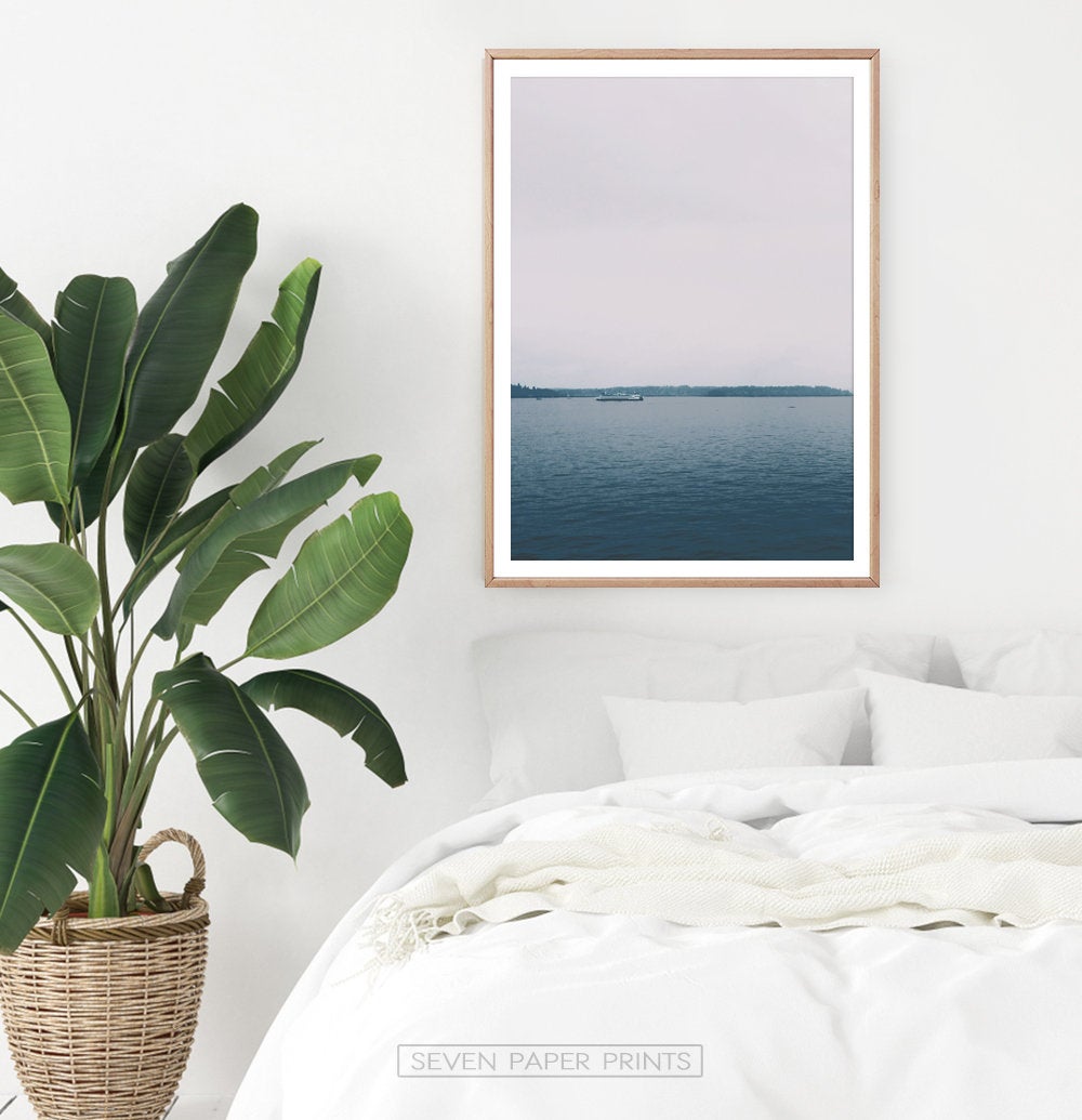 Sea Harbor Photography Wall Art