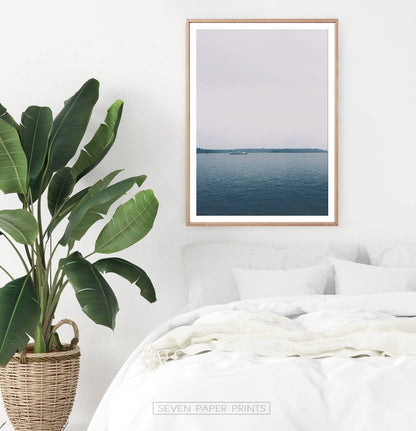 Sea Harbor Photography Wall Art