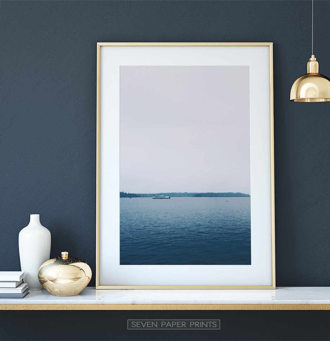 Sea Harbor Photography Wall Art