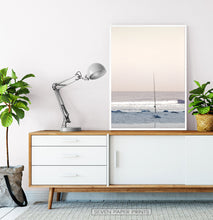 Load image into Gallery viewer, Coastal Fishing Pastel Wall Art

