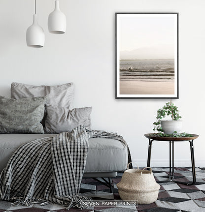 California Coast Surf Art Set of 6 Prints