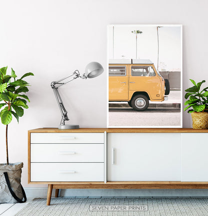 California Coast Surf Art Set of 6 Prints