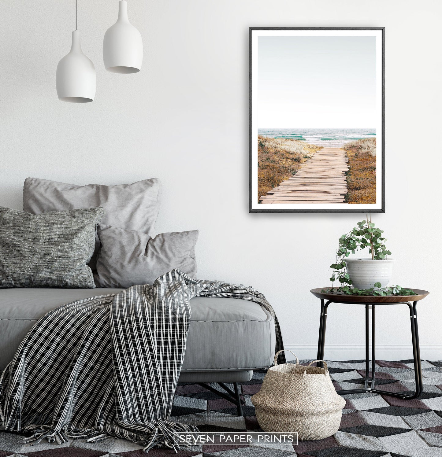 Beach Path Ocean Wall Art