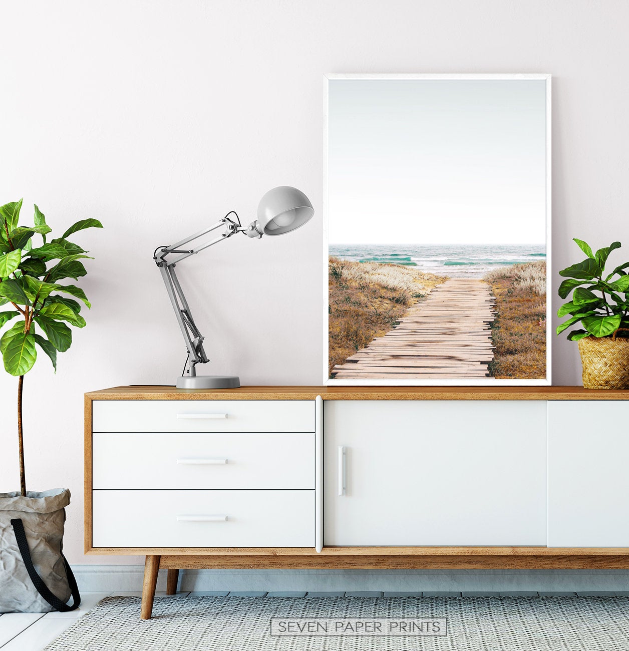 Beach Path Ocean Wall Art