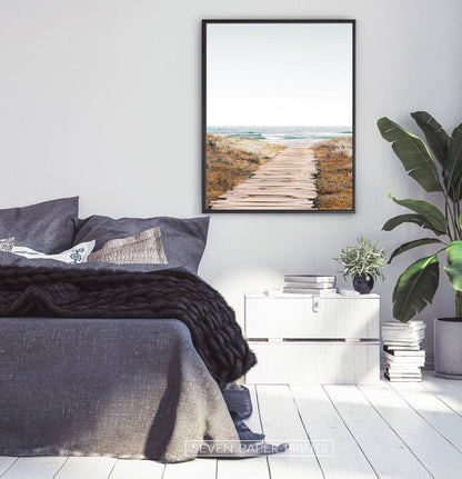 Beach Path Ocean Wall Art