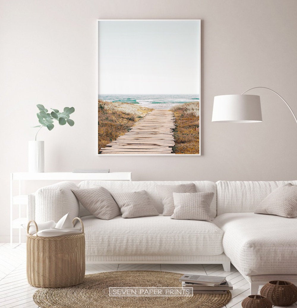 Beach Path Ocean Wall Art