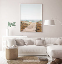 Load image into Gallery viewer, Beach Path Ocean Wall Art
