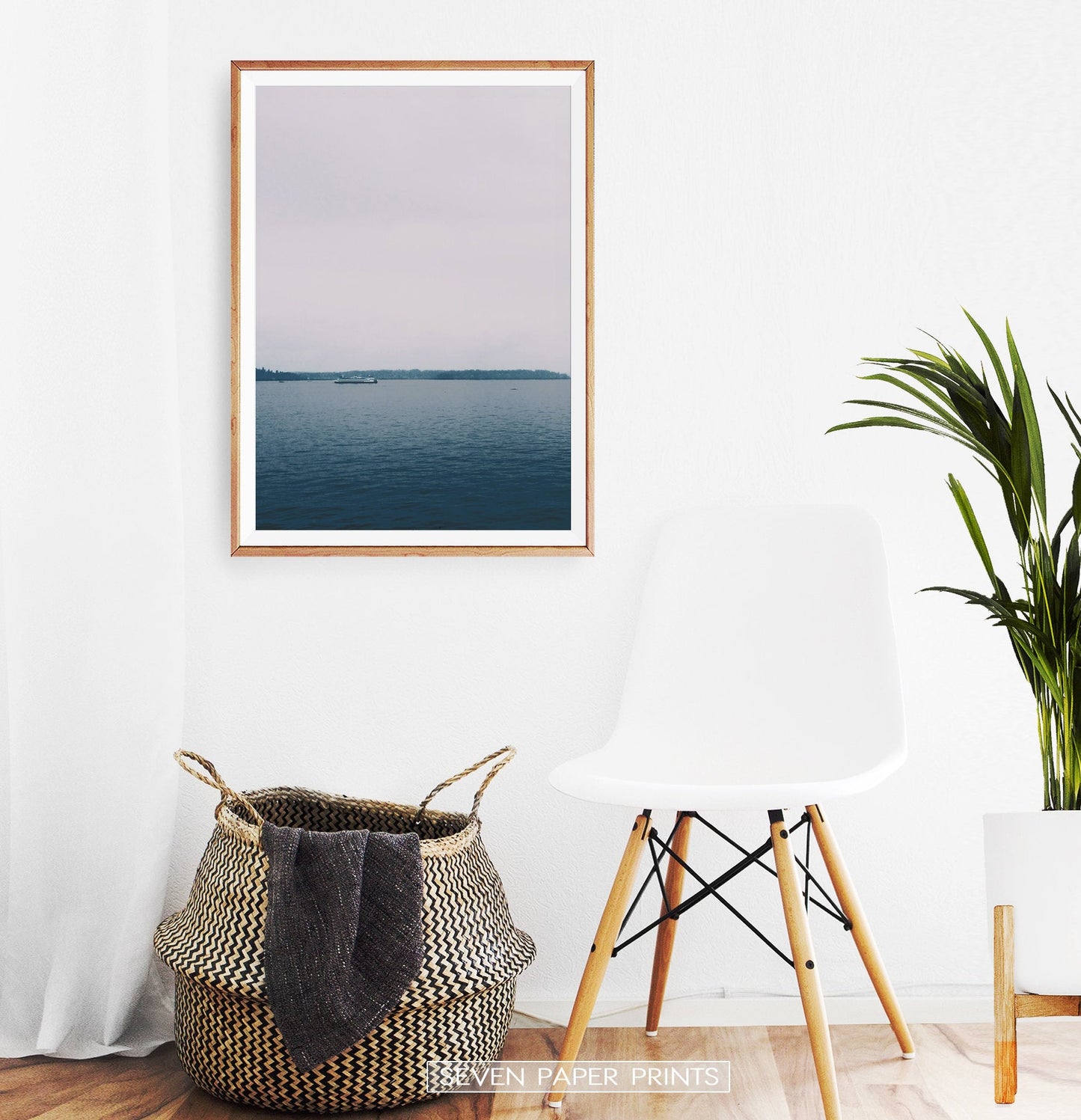Sea Harbor Photography Wall Art