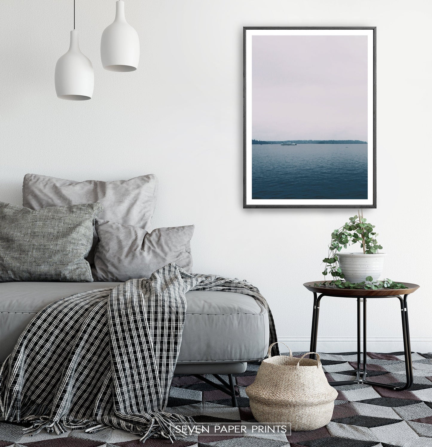 Sea Harbor Photography Wall Art