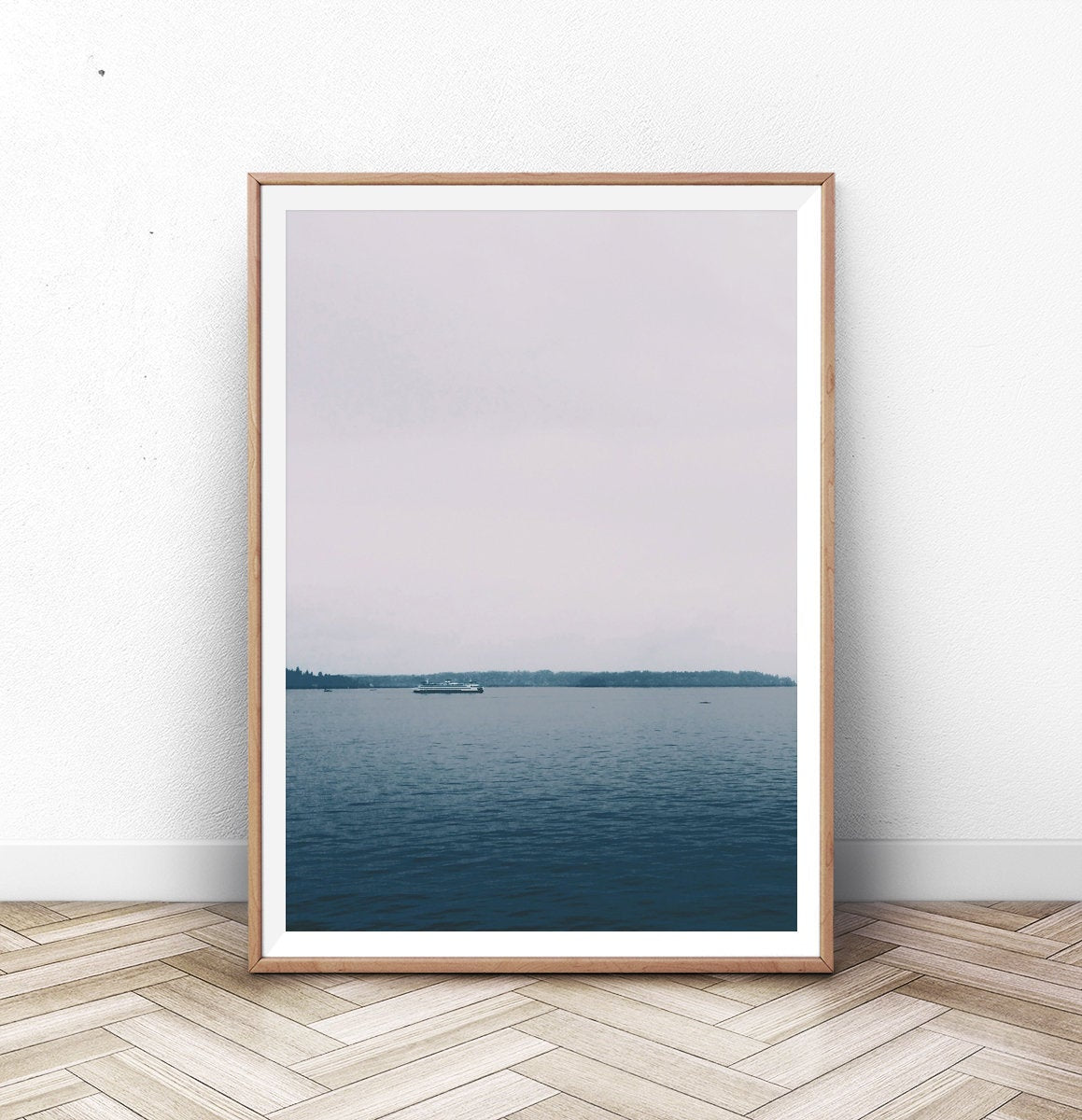 Sea Harbor Photography Wall Art