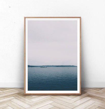 Sea Harbor Photography Wall Art