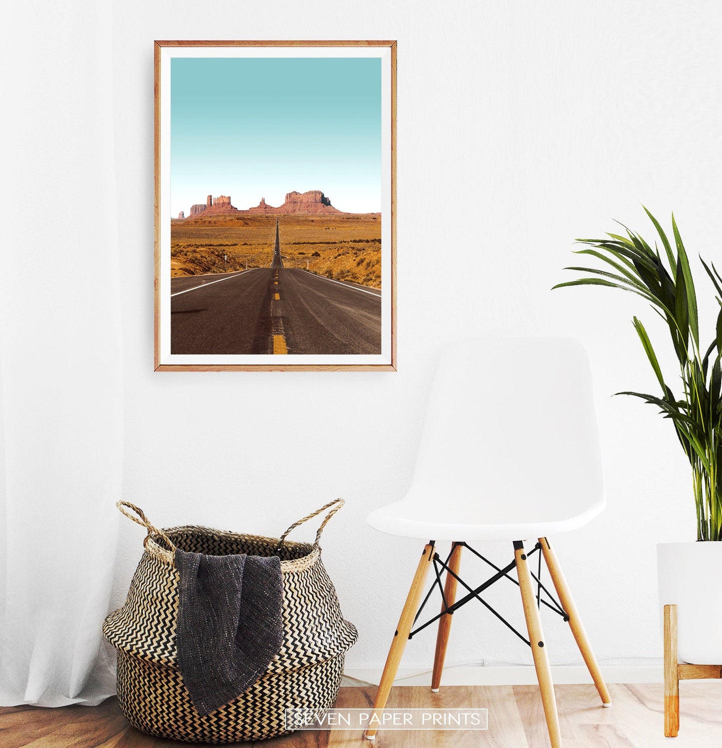 Boho Grand Canyon Desert Set of 3 Piece Wall Art