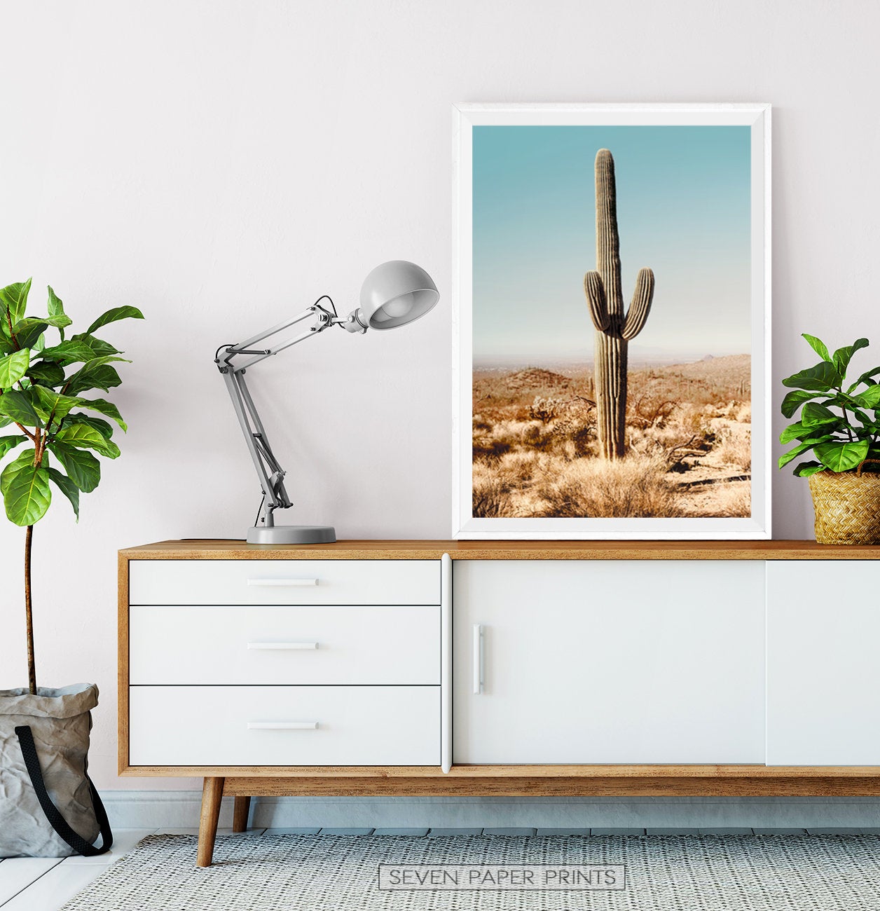 Boho Grand Canyon Desert Set of 3 Piece Wall Art