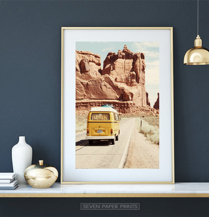 Boho Grand Canyon Desert Set of 3 Piece Wall Art
