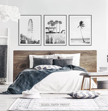 Load image into Gallery viewer, Black and White Coastal Set of 3 Prints
