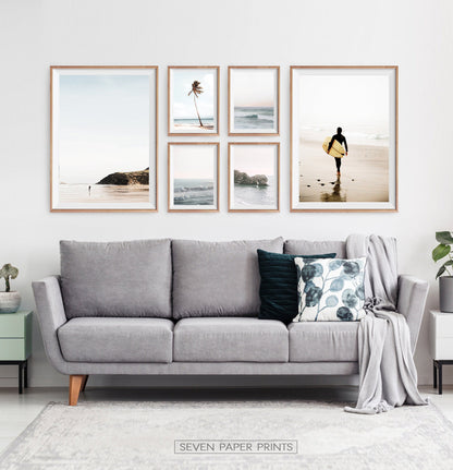 Tropical Sea Photography 6 Piece Wall Art